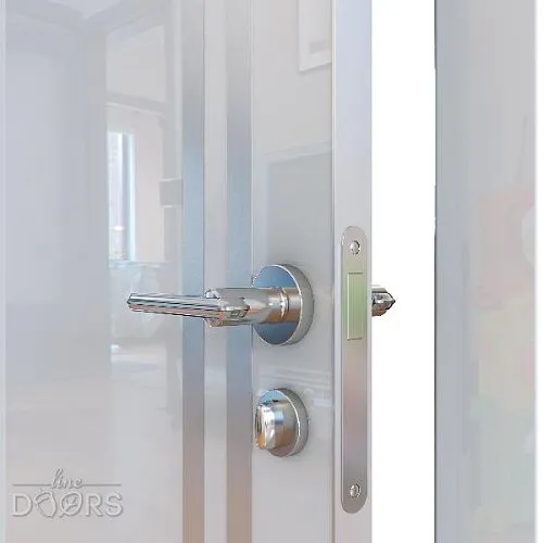 Дверь межкомнатная DG-506 Белый глянец