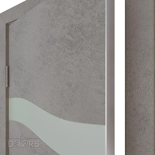 ШИ дверь DO-603 Бетон светлый/Снег
