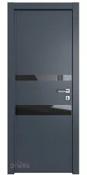 ШИ дверь DO-612 Мэджик ПЭТ/стекло Черное