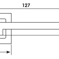 Дверная ручка NC-2-S CSA