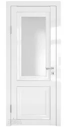 Дверь межкомнатная DO-PG2 Белый глянец/Ромб