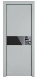 ШИ дверь DO-609 Силк маус/стекло Черное