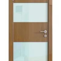 Дверь DO-508 Анегри темный/стекло Белое Скидка 50 %!