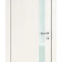 ШИ дверь DO-607 Белый ясень/стекло Белое