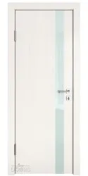 ШИ дверь DO-607 Белый ясень/стекло Белое