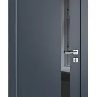 ШИ дверь DO-607 Мэджик ПЭТ/стекло Черное