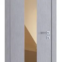 Дверь межкомнатная DO-510 Металлик/зеркало Бронза