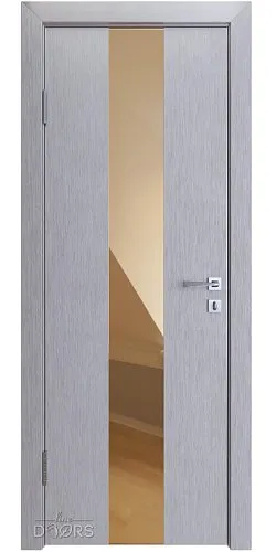 Дверь межкомнатная DO-510 Металлик/зеркало Бронза