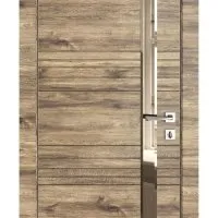 Дверь межкомнатная DO-514 Лофт светлый/зеркало Бронза