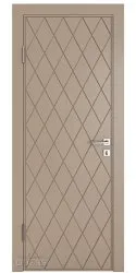 Дверь межкомнатная Рим Латте софт