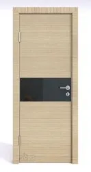 Дверь DO-501 Неаполь/стекло Черное Скидка 50 %!