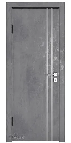 ШИ дверь DG-606 Бетон темный