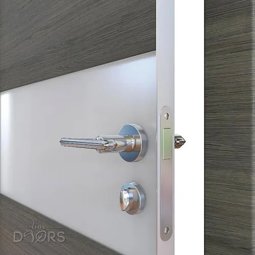 ШИ дверь DO-601 Ольха темная/Снег