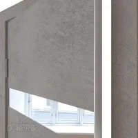 ШИ дверь DO-602 Бетон светлый/Зеркало