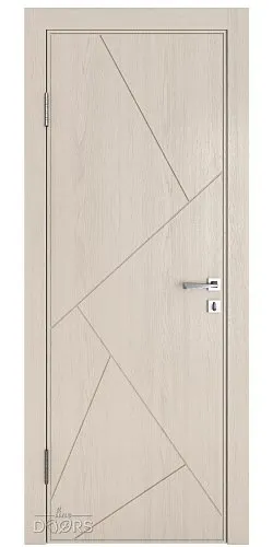 Дверь межкомнатная Прима Ясень капучино