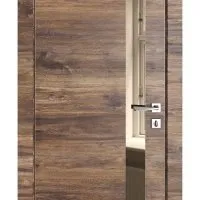 ШИ дверь DO-607 Лофт темный/зеркало Бронза