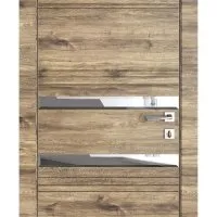 Дверь межкомнатная DO-515 Лофт светлый/Зеркало