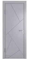 Дверь межкомнатная Прима Металлик
