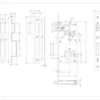Электронный гостиничный замок HSU-9937-S