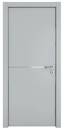 ШИ дверь DG-622 Силк маус/молдинг хром