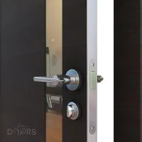 Дверь DO-507 Венге горизонтальный/зеркало Бронза