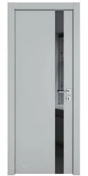 ШИ дверь DO-607 Силк маус/стекло Черное