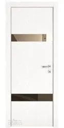ШИ дверь DO-602 Жемчуг/зеркало Бронза