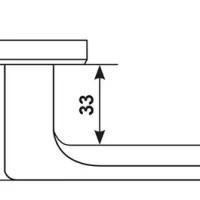 Дверная ручка FIORD-S5 CSA