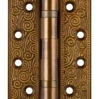 Петля Armadillo (Армадилло) универсальная Castillo CL 500-A4 102x76x3,5 BB-17 Коричневая бронза