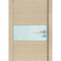 Дверь межкомнатная DO-501 Неаполь/стекло Белое