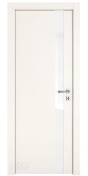 ШИ дверь DO-607 Сливки/стекло Белое ШИ дверь DO-607 Сливки/стекло Белое