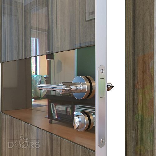 Дверь DO-509 Сосна глянец/зеркало Бронза Скидка 50 %!