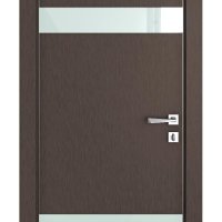 ШИ дверь DO-602 Бронза/стекло Белое
