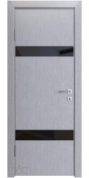 ШИ дверь DO-602 Металлик/стекло Черное ШИ дверь DO-602 Металлик/стекло Черное