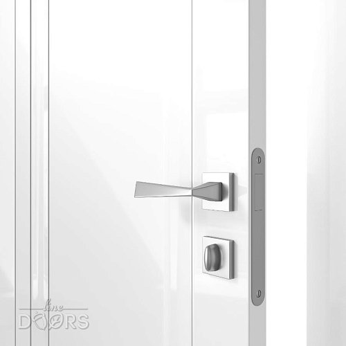 Дверь межкомнатная DG-PG5 Белый глянец