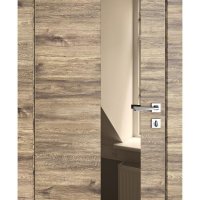 ШИ дверь DO-604 Лофт светлый/зеркало Бронза