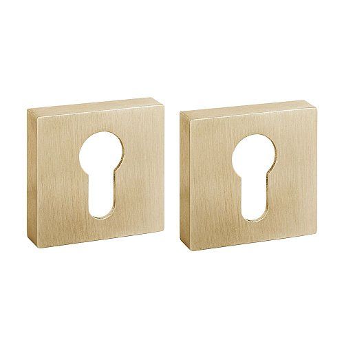 Накладка Fuaro (Фуаро) под цилиндр ET.K.DM51 (ET DM) SSG-39 сатинированное золото