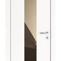 ШИ дверь DO-610 Жемчуг/зеркало Бронза