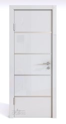 ШИ дверь DG-605 Белый глянец