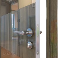 Дверь межкомнатная DO-508 Сосна глянец/зеркало Бронза