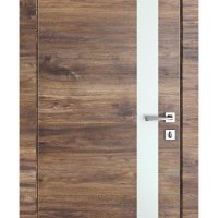 Дверь межкомнатная DO-507 Лофт темный/Снег