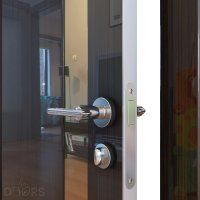 Дверь DO-507 Венге глянец/зеркало Бронза Скидка 50 %!