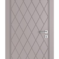 Дверь межкомнатная Рим Серый бархат