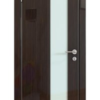 Дверь DO-504 Венге глянец/стекло Белое Скидка 50 %!