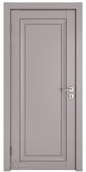 Дверь межкомнатная DG-DEKANTO 5 Серый бархат