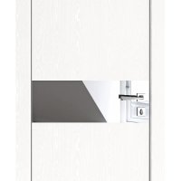 Дверь межкомнатная DO-509 Жемчуг/Зеркало