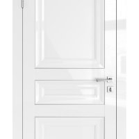 Дверь межкомнатная DG-PG3 Белый глянец