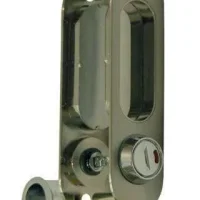 Ручка-купе с заверткой A-K01/02-V2HH белый никель