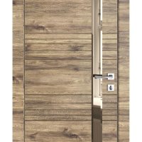 ШИ дверь DO-614 Лофт светлый/зеркало Бронза