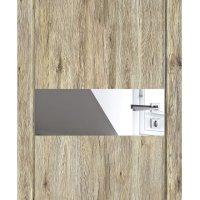 Дверь межкомнатная DO-509 Рустик натуральный/Зеркало